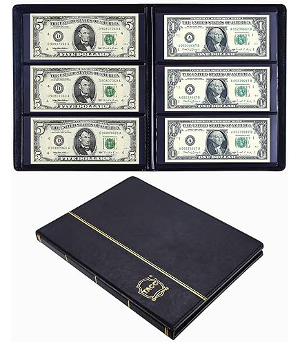Amazon.co.jp: MUDOR 120ポケット 紙幣 世界通貨収集アルバム